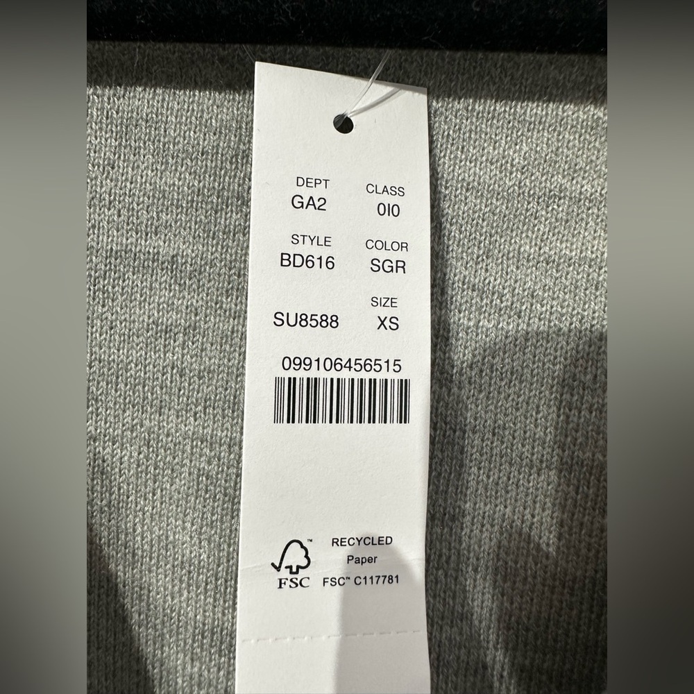NWT J. Crew Gray Button-Up Women's Cardigan Sweater (XS) - Picture 12 of 16